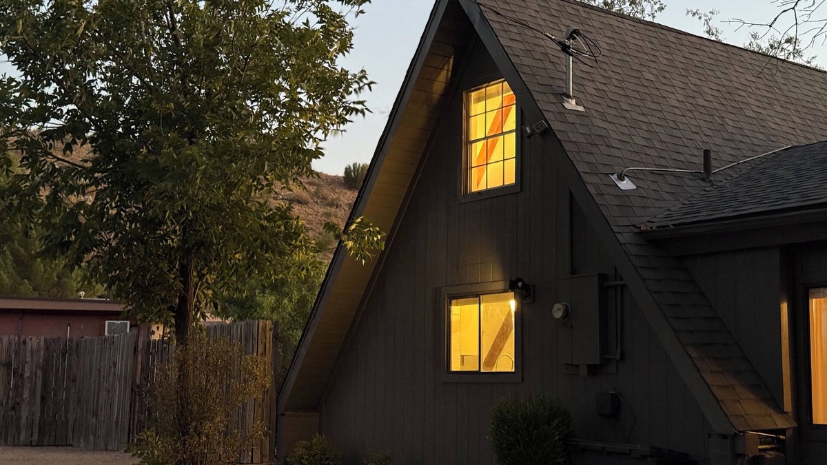 Lake Montezuma Cabin | Adventure A-Frame w King Bed, Fire-pit, Grill near Sedona & Arizona wine country