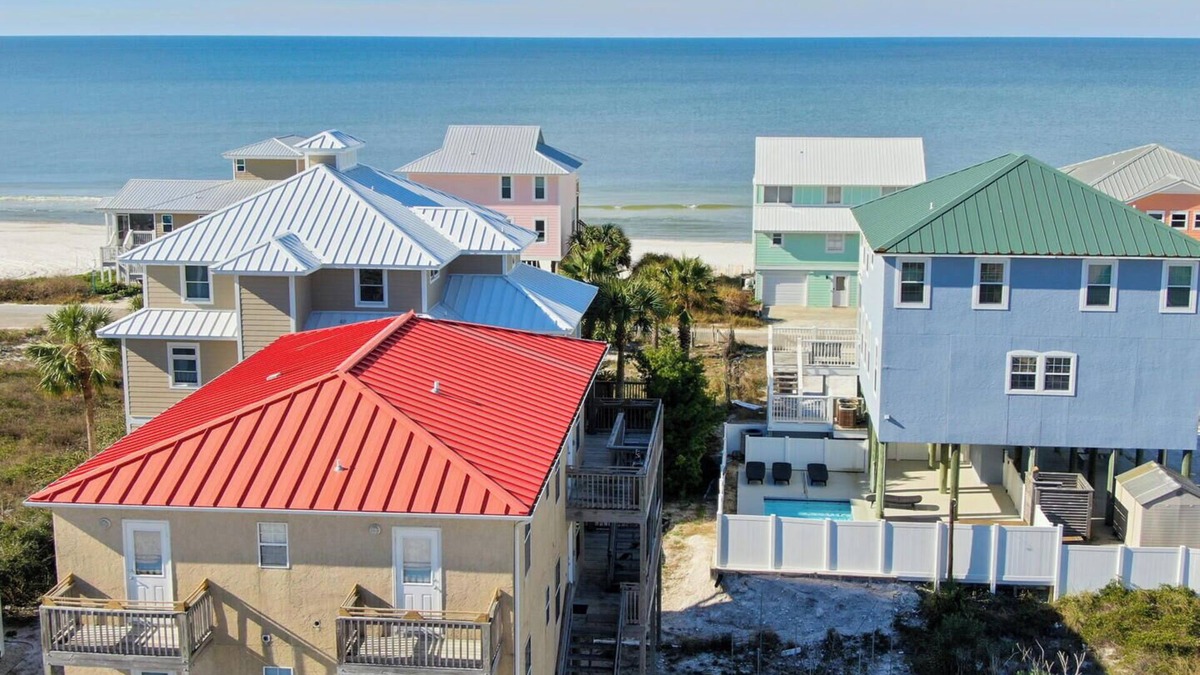 Cape San Blas House | Affordable Gulf-side Townhome top level
