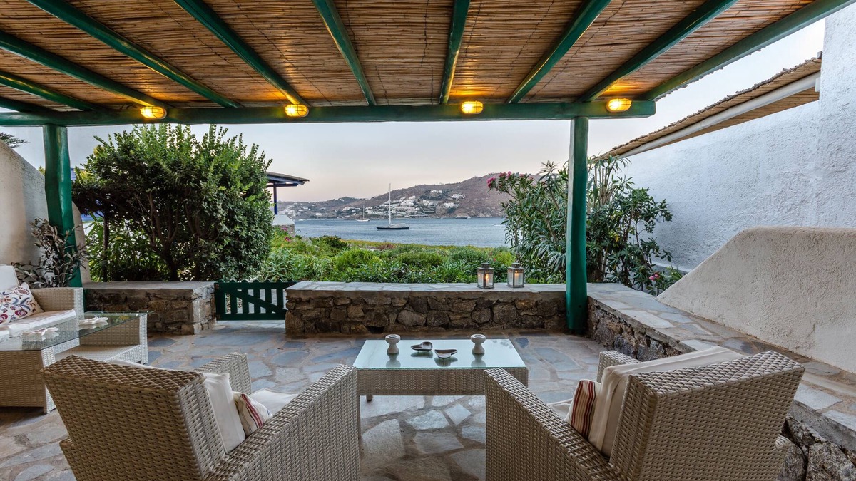 Ornos Villa | AFRODITE VILLA ON THE SEA (Private pool & beach)