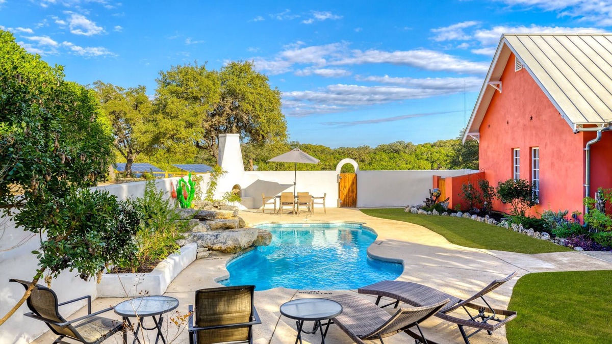 Lakehills House | Agave Canyon 3 Homes On 20 Acres Pool 6 Bedroom Home by RedAwning