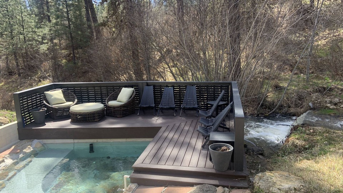Garden Valley Cabin | Agua Caliente - Private Hot Spring Cabin and year round creek!
