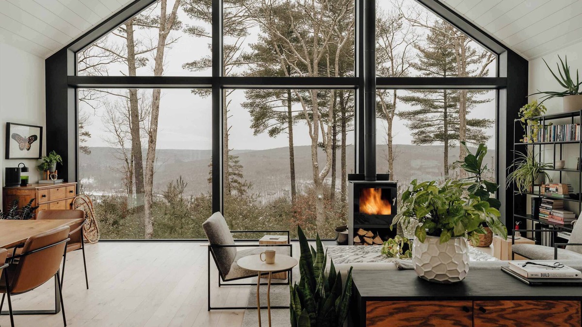 Narrowsburg House | Aigle Noir: Stunning Cabin w/Delaware River Views