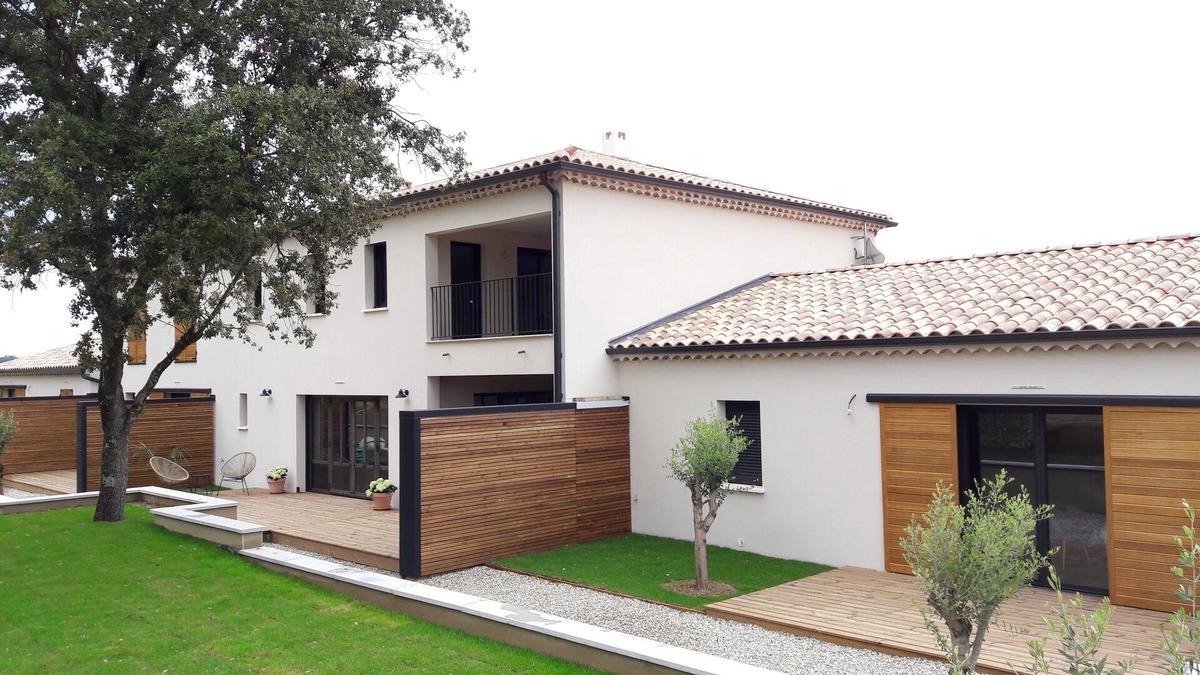 Aigueze Apartment | Aiguèze, air-conditioned Gite N°3 with swimming pool