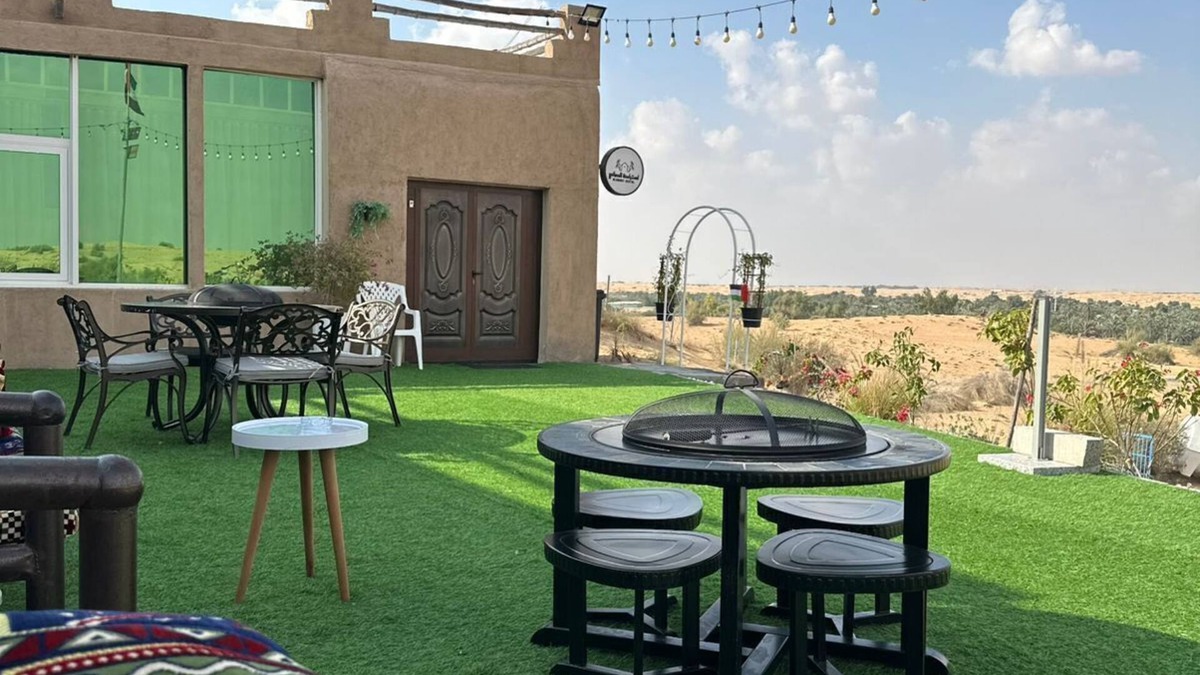 Murqquab House | Ain Al Damany 4-bedroom Desert Villa with BBQ Loung & Safari Attraction