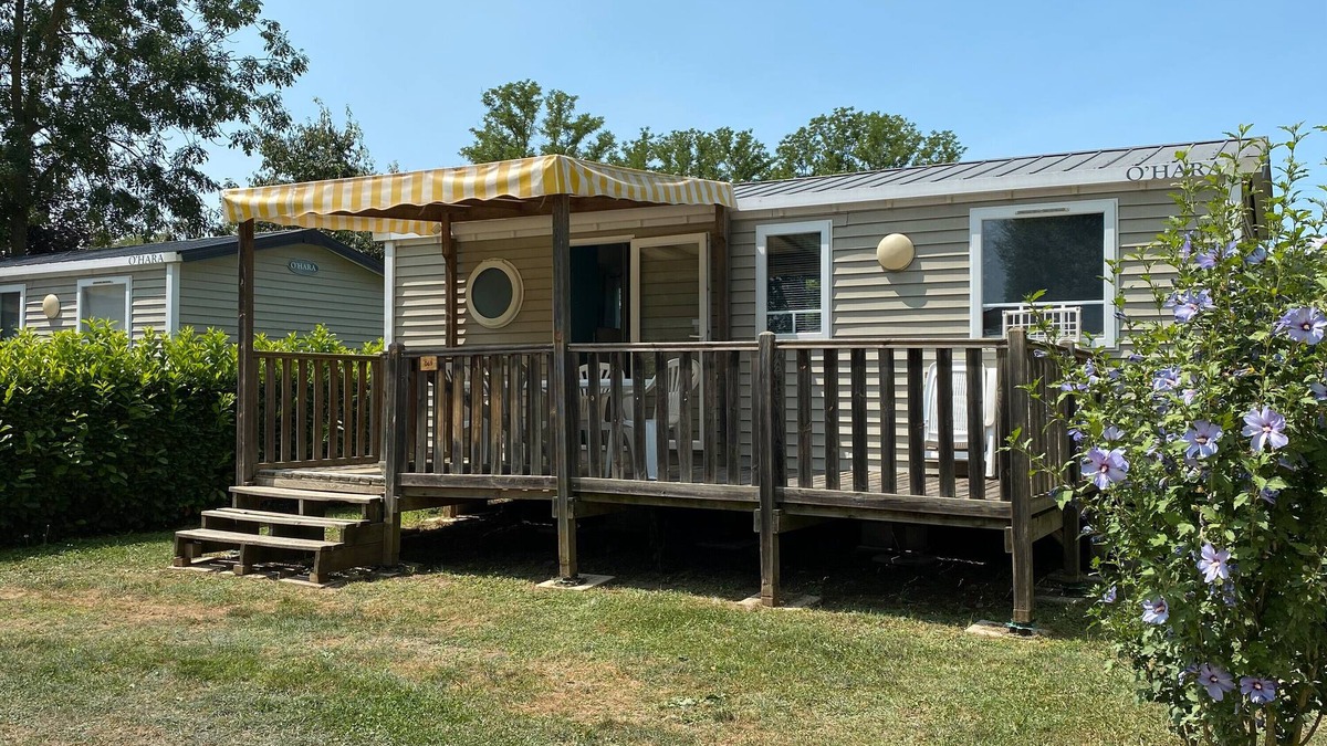 Chateauneuf-de-Galaure House | Air-conditioned Mobile Home with 3 Bedrooms - 4 Stars