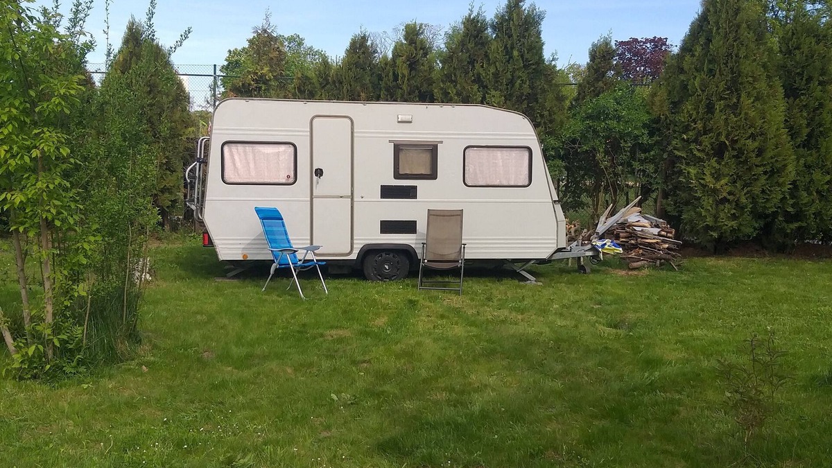 Rudersdorf House | Air-conditioned caravan on a natural plot near Berlin for 4 persons near the lake