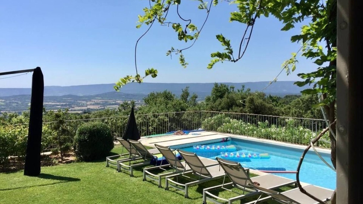 Murs Villa | Air-conditioned country house with pool and marvellous panoramic views