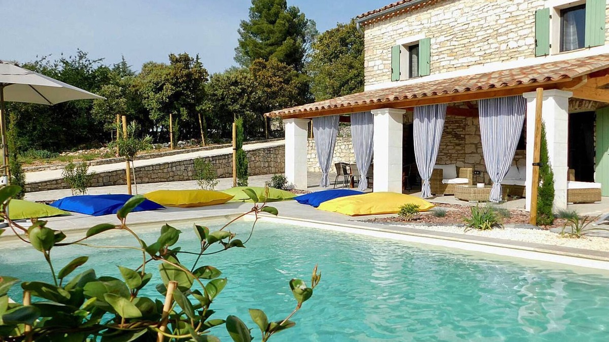 Orgnac-l'Aven House | Air-conditioned farmhouse, private pool, in Orgnac-l'Aven, Ardèche, pets allowed (1).