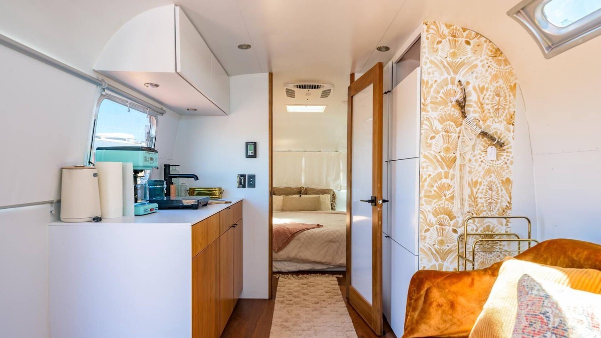 Valle House | Airstream w/ Private Hot Tub (Unit F) - 3 Person Airstream with Private Hot Tub