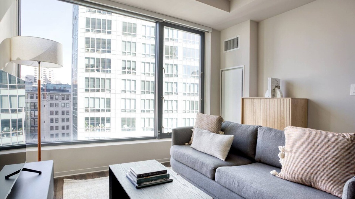 Theatre District Apartment | Airy Chinatown/Theater District 1BR w/Gym & W/D, nr T, by Blueground