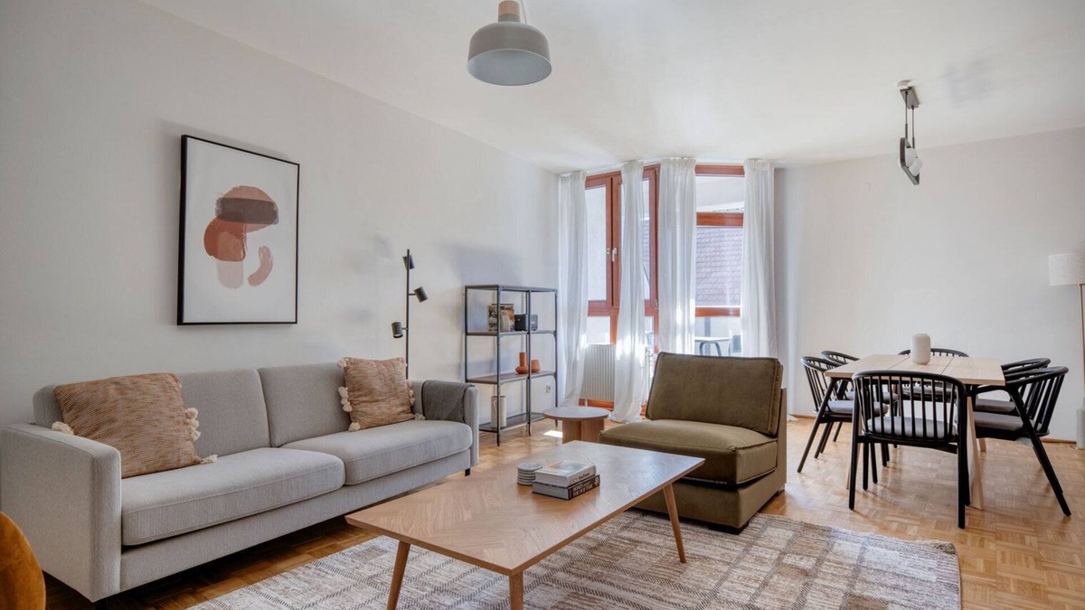 Heiligenstadt Apartment | Airy Döbling 3BR w/Balcony & Elevator, nr Restaurants, by Blueground