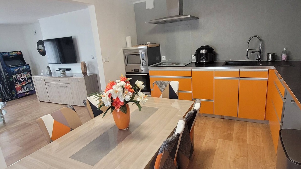 Calais Apartment | Aiscal - Appart Hotel 70m2 for 6 people - Arrival 24/24h digicode access