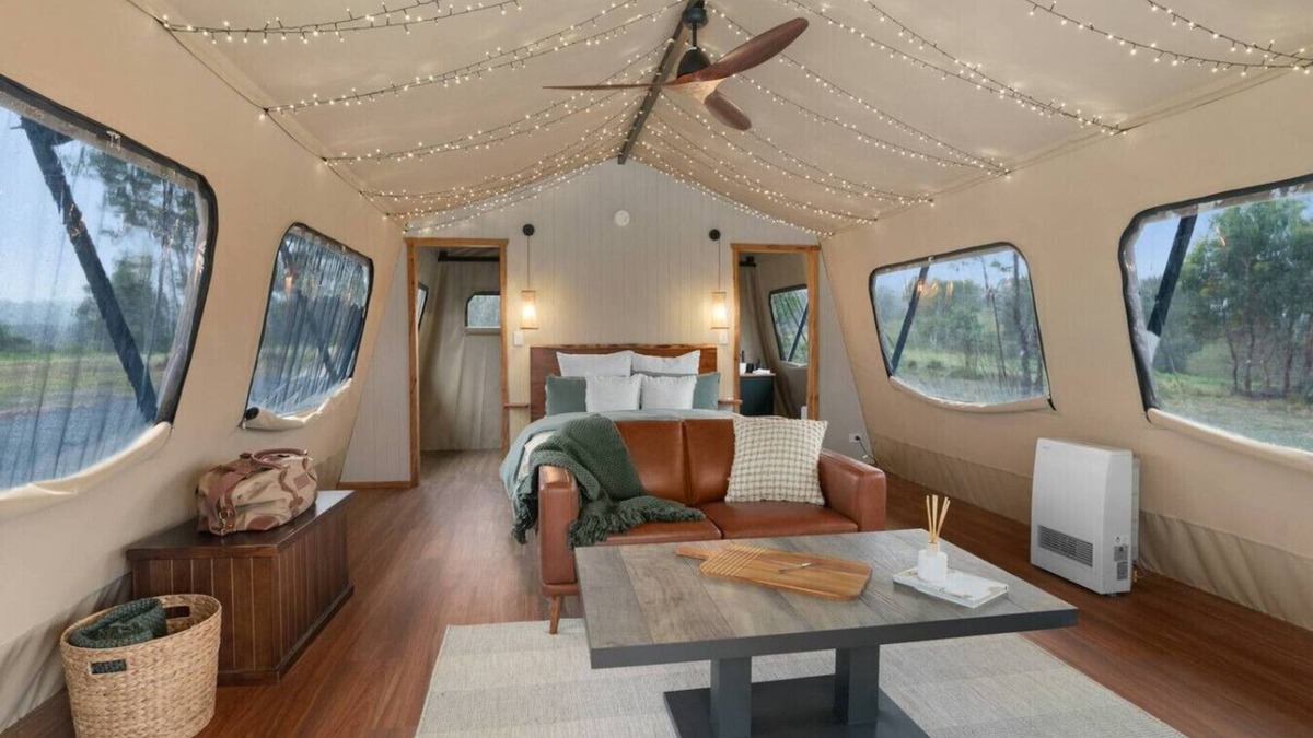 Running Stream RV Rental | Akuna Estate - Adults Only Glamping (Wallaby)
