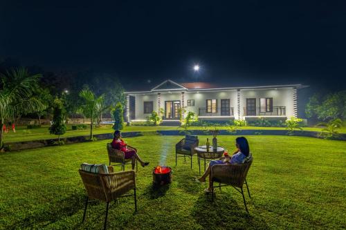 Taoru Villa | Alaya Stays 5 BHK Pet friendly with pvt pool - Ashirwad Farms