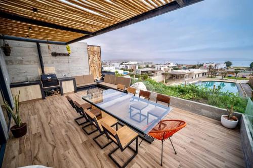 Pisco Apartment | Aldea 1BR Bohemian Rooftop Ocean View for 2