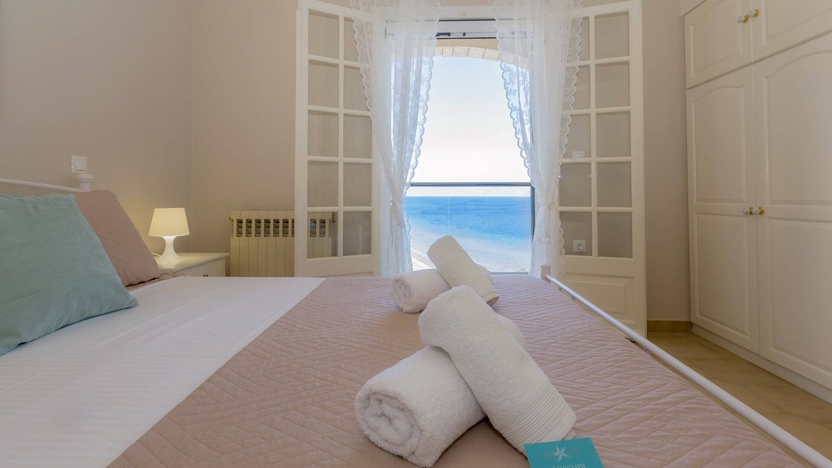 Apraos Apartment | Alisachni-Seaside Serenity by Corfu Stay Solutions