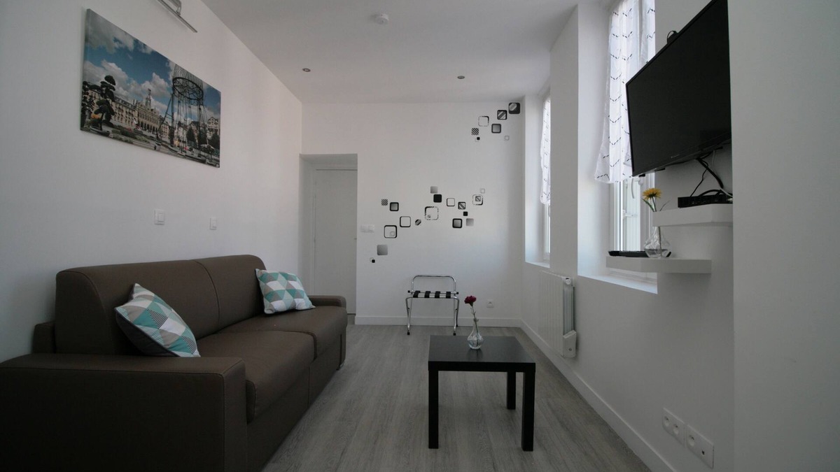 Saint-Quentin Apartment | ALL COMFORT Studio for 2 people