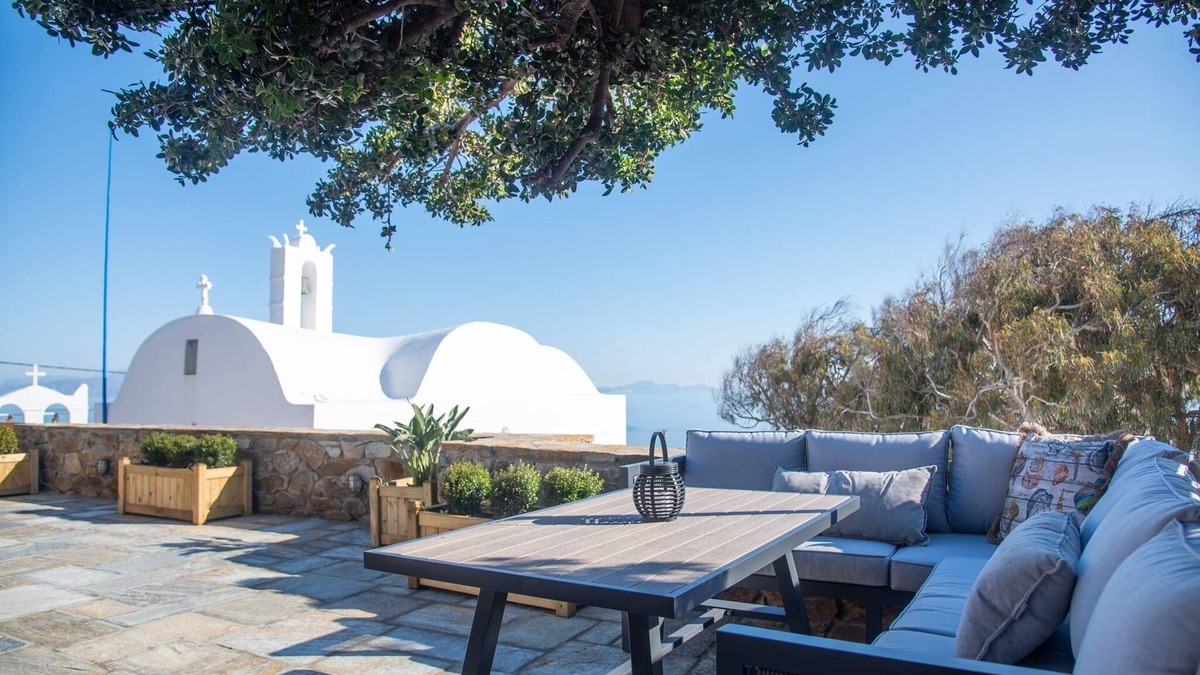 Psathi Villa | Alluring Ios Villa | Villa Almyra | 1 Bedroom | Breathtaking Sea Views |.