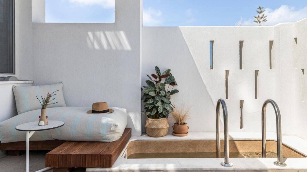 Skiros Villa | Alluring Skyros Suite | Suite Imperial | 1 Bedroom | Private Furnished Terrace.