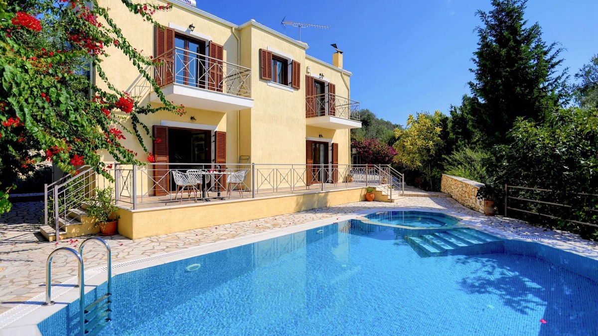 Magazia Villa | Aloni on Paxos: Stunning private Villa, Private Pool, Views