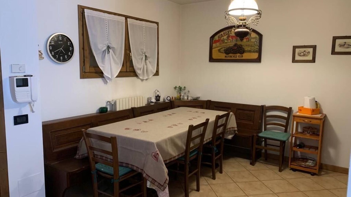 Valdisotto Apartment | Alpine apartment with a view of the mountain with the Olympic slopes of Bormio