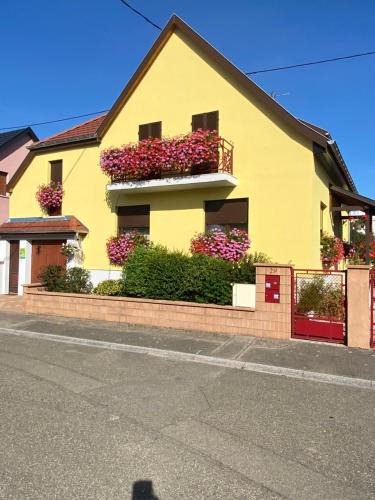 Oberhergheim Apartment | ALSACE Gîte 3étoiles prox Marchés de Noël Colmar, Eguisheim, parking, calme