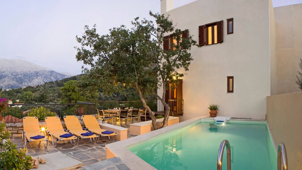Amarion Villa | Amari Villas: calm and comfort in the real Crete