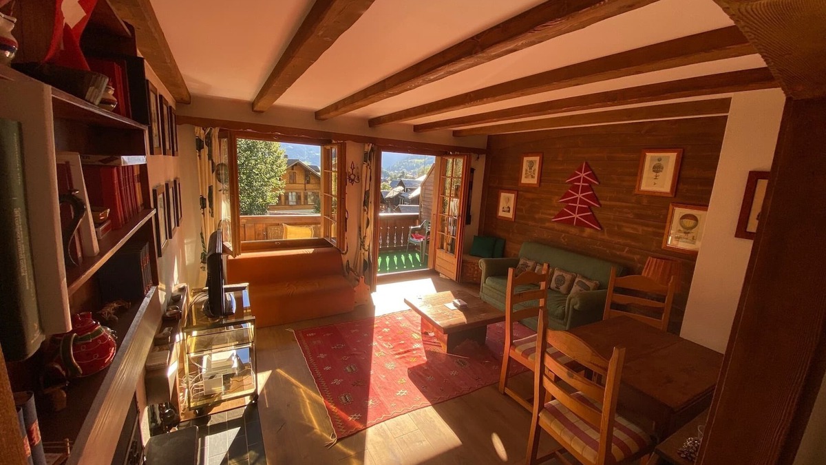Chateau-d'Oex Apartment | Amazing apartment with view of the Alps