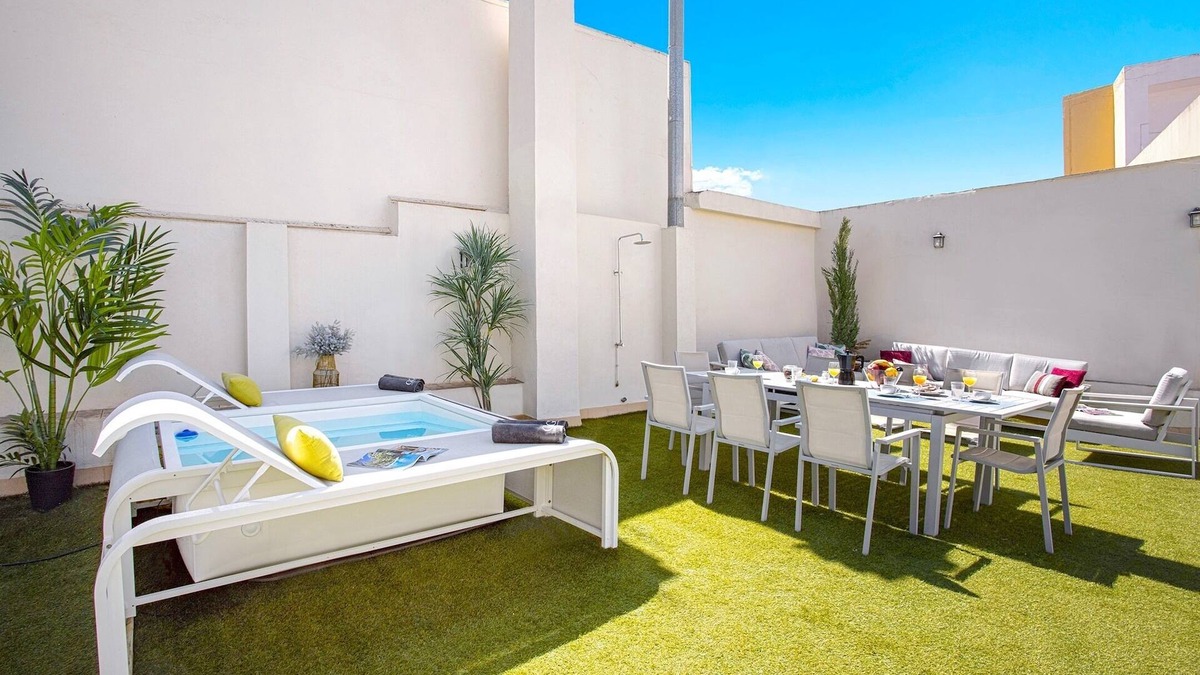 San Bartolome Apartment | Amazing apartment with terrace in Santa Cruz. Abades Terrace III
