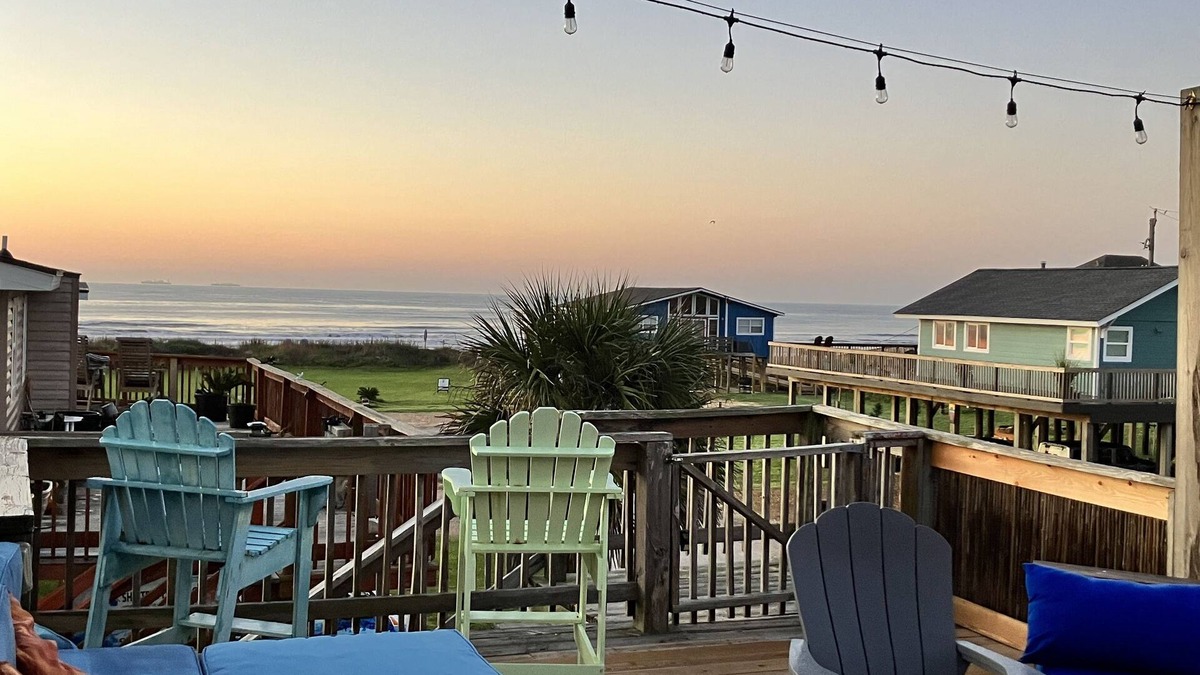 Surfside Beach House | Amazing beach and bay views! Has everything you need and easy walk to the beach