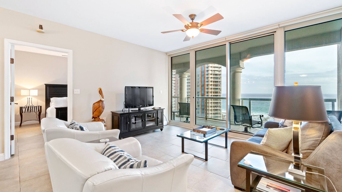 Pensacola Beach Condo | Amazing condo with a Gulf view plus pools, hot tub, fitness room, private beach