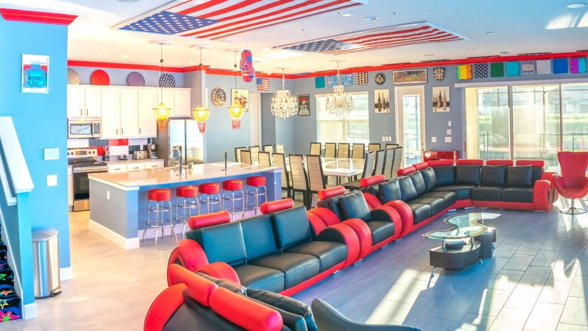 Kissimmee Villa | Amazing FOURTEEN-Bedroom sports-themed Villa near WDW!