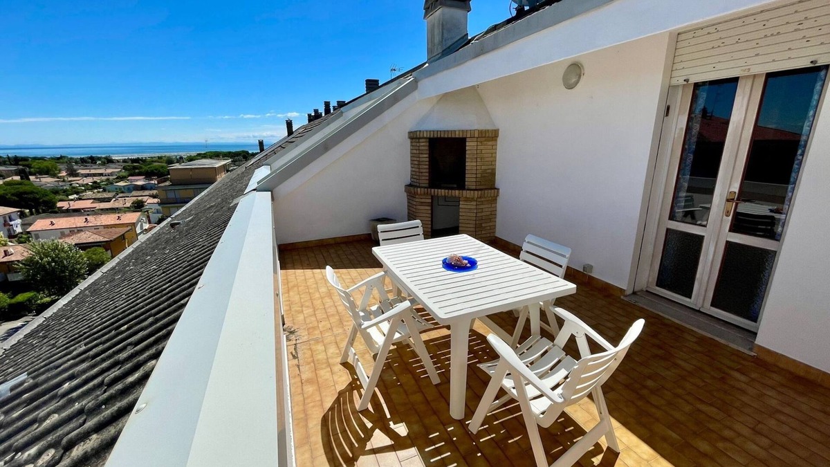 Porto Santa Margherita Apartment | Amazing flat with sea view terrace
