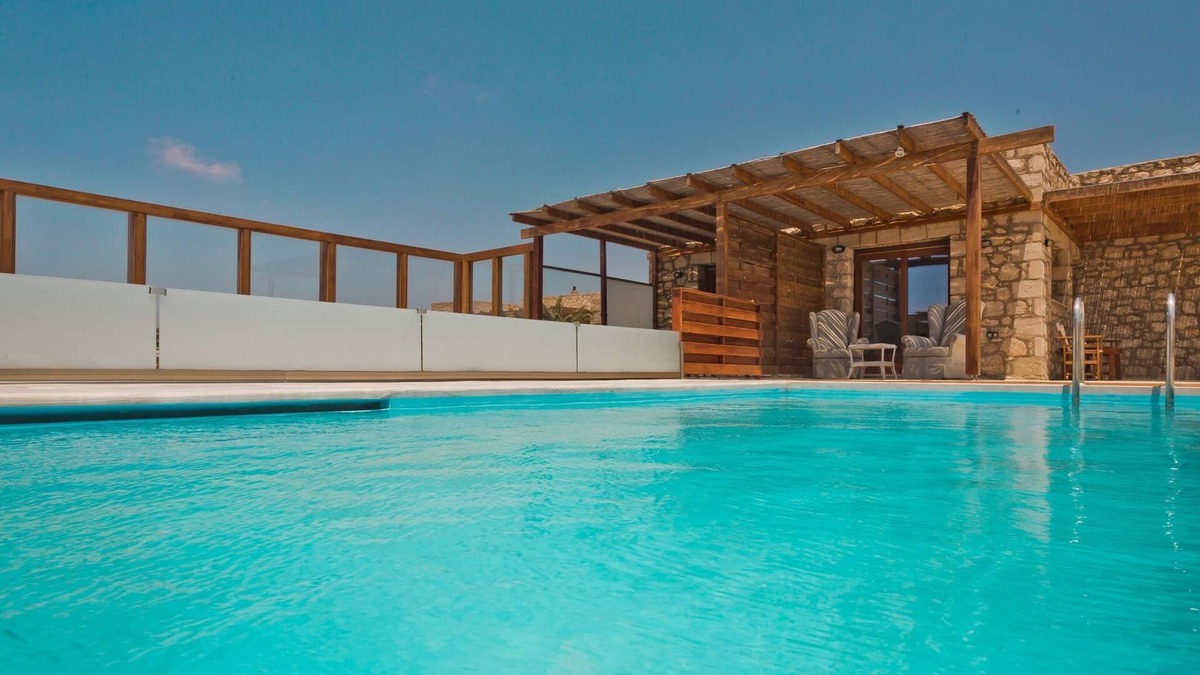 Karpathos Villa | Amazing Karpathos Apartment | Apartment Xi | 1 Bedroom | Private Veranda with.