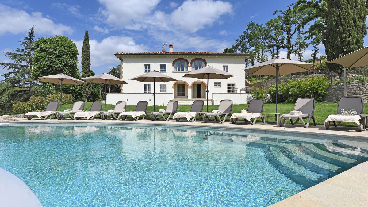 Ponte Buriano Villa | Amazing Villa Chimera Green 10 Pool&Gym, Arezzo, Italy