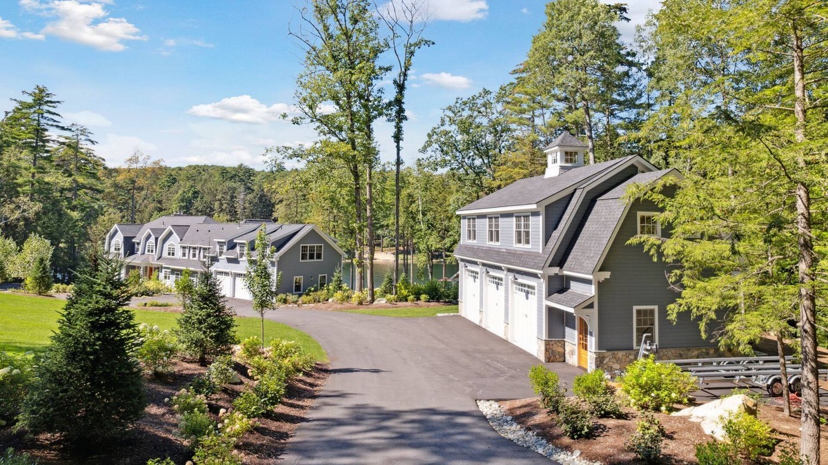 Meredith House | Amazing Waterfront Estate; over 2.5 private acres with over 260 Ft of shoreline