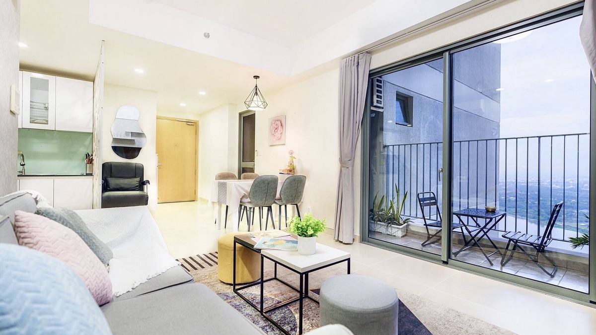 District 9 Apartment | AmbiHOME 2BR 2WC glamour river-view Masteri Thao Dien T4