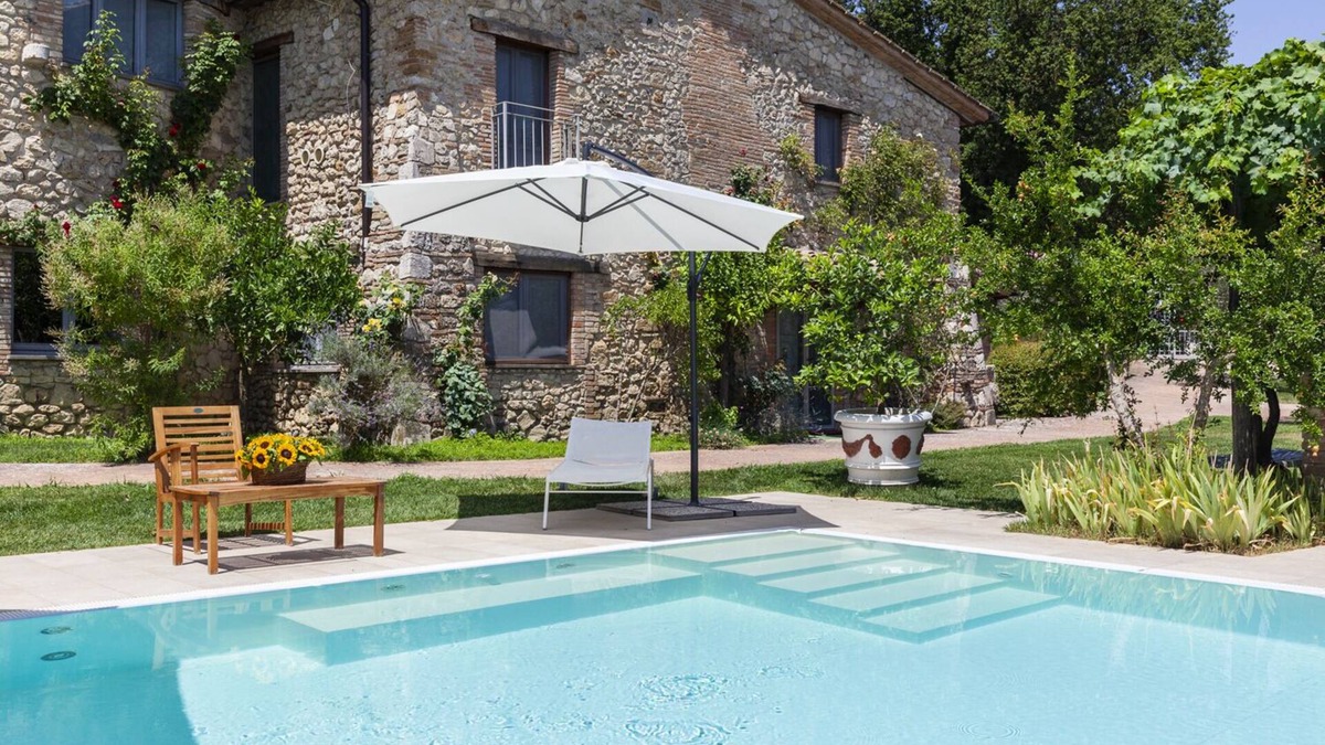 Montecampano Villa | Amelia farmhouse: stone villa with swimming pool and amazing views