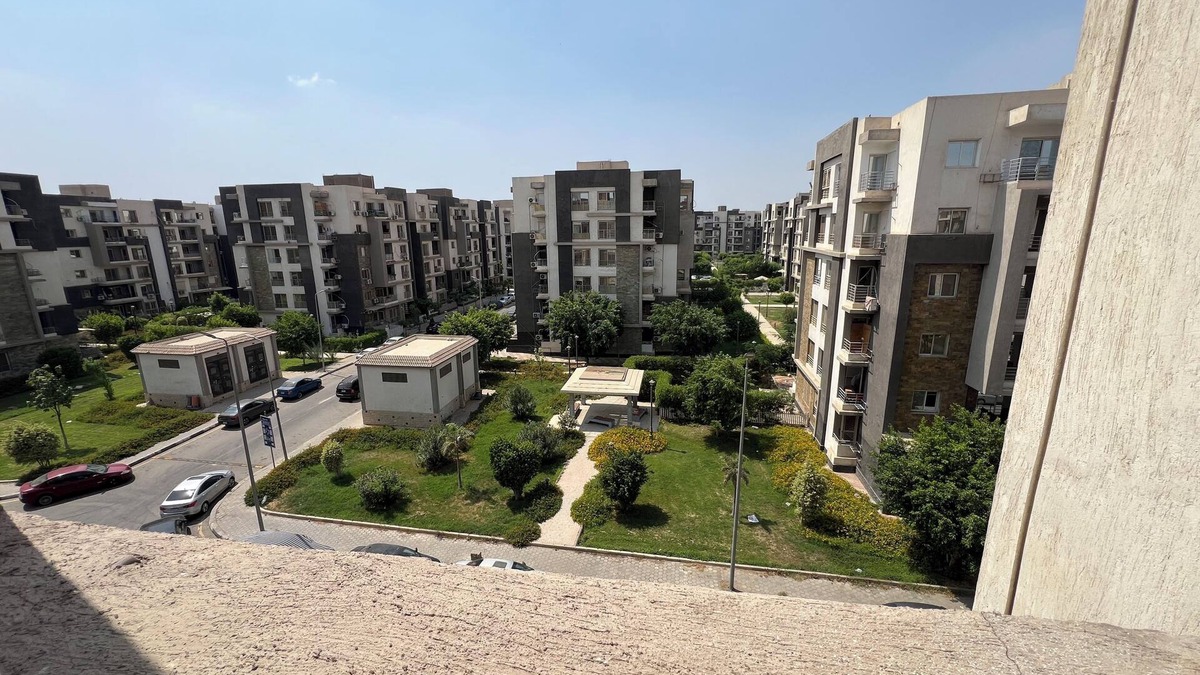 Ash-Shruq Apartment | An Energetic green garden view3-BR apartment in enjoyable Cairo with full AC
