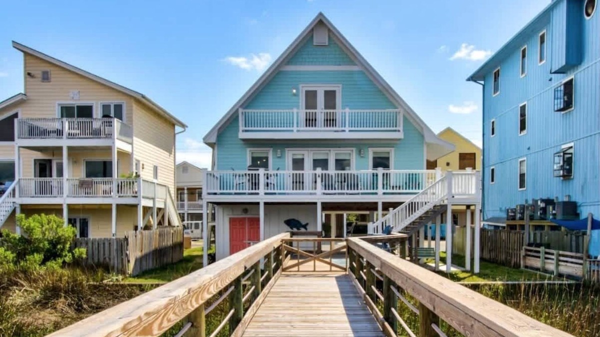 North Carolina Coast House | Anchored Inn- Boat Dock Included!