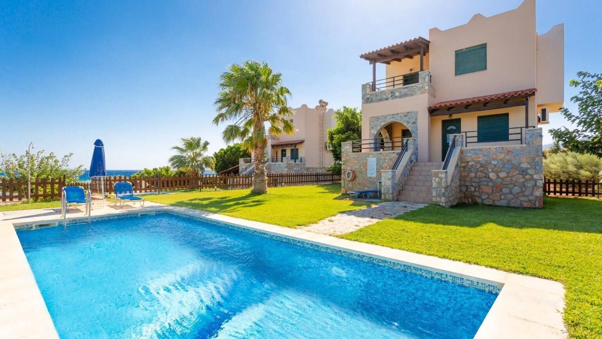 Fragkokastello Villa | Andreas Beach Villa - Two Bedroom Villa, Sleeps 5