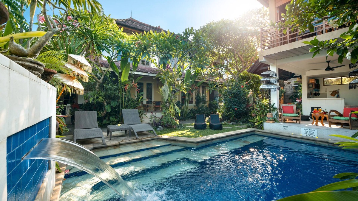 Mas Villa | Angel House Ubud:Boutique Eco Villa WHOLE VILLA 3 BEDROOMS 6 PAX Breakfast