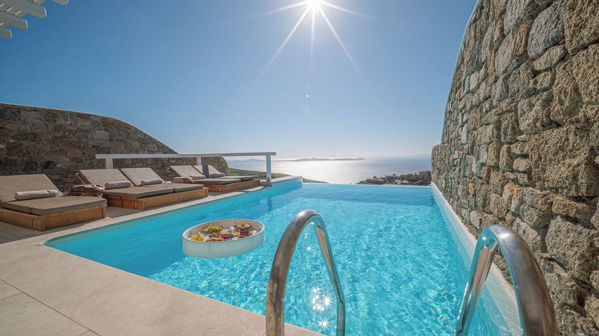 Faros Armenistis Villa | Anthis Villa Apollon, Private infinity Pool!