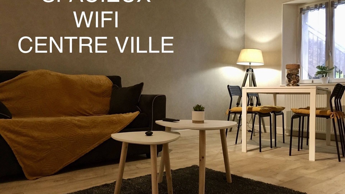 Gueret Apartment | * ANY COMFORT WITH PRIVATE TERRACE AND GARDEN *