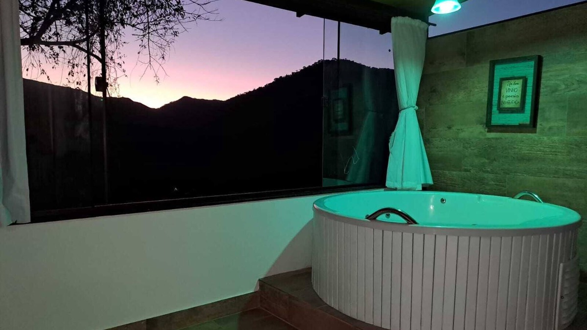 Teresopolis Cottage | Apto. Panorâmico Master em Teresópolis,hidromassagem, Dentro do Parque Florestal
