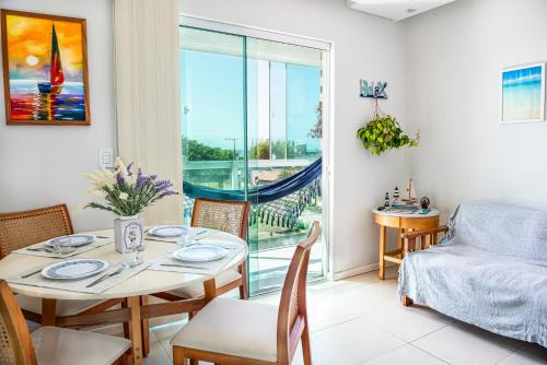 Vila Nova Apartment | Apartamento a 500m da Praia com Vista do Mar, Ar-Condicionado, Churrasqueira, Rede de Descanso e Cozinha Completa