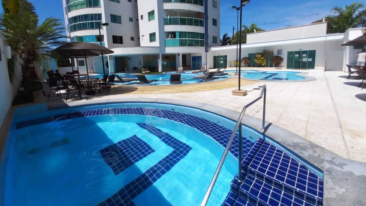 Bandeirantes Apartment | Apartamento com Varanda Gourmet em Caldas Novas