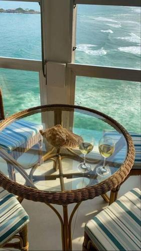 Morro do Maluf Apartment | Apartamento com vista para o mar