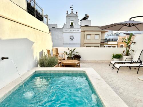 Alcala de Guadaira Apartment | Apartamento dúplex con piscina privada en terraza