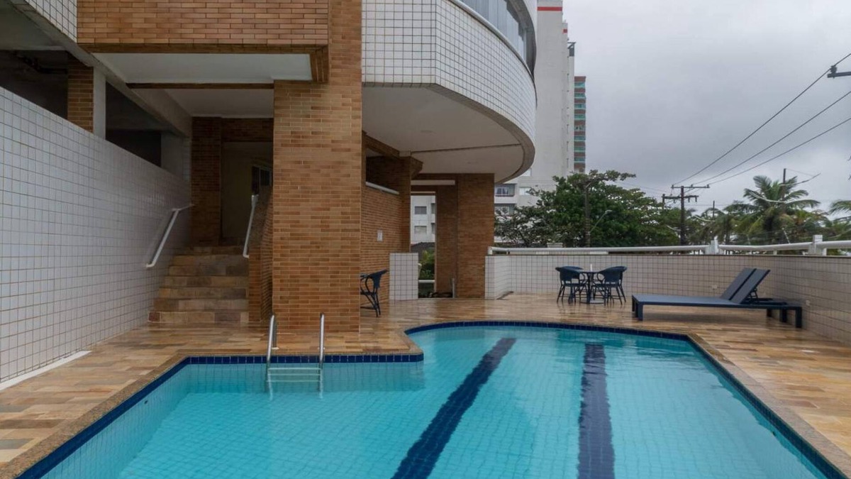 Vila Balnearia Apartment | Apartamento na Praia Grande de Frente para o Mar